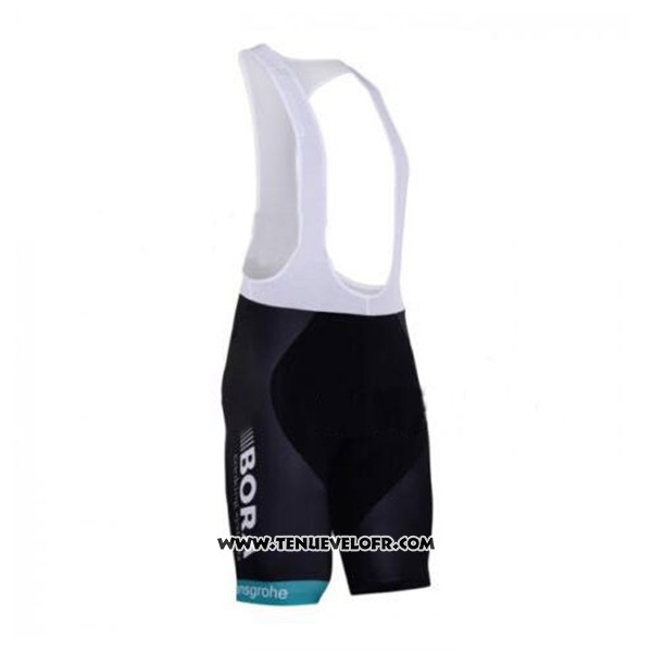 2017 Maillot Ciclismo Bora Hansgrohe Noir Manches Courtes et Cuissard